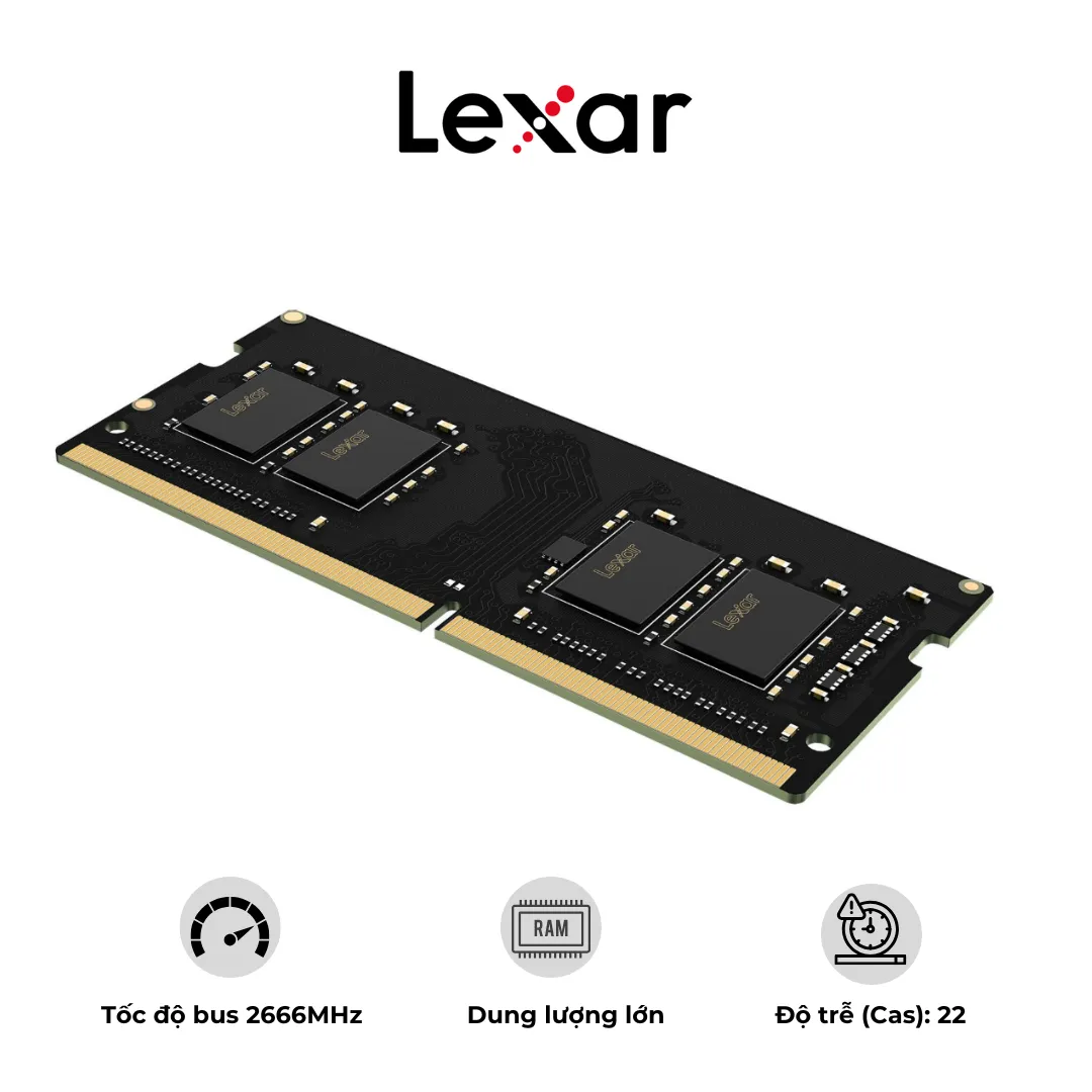 RAM Lexar 16GB DDR4 2666 UDIMM | AKIA