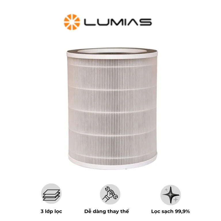Bộ lọc thay thế cho máy lọc không khí Lumias Bulma Pro | AKIA