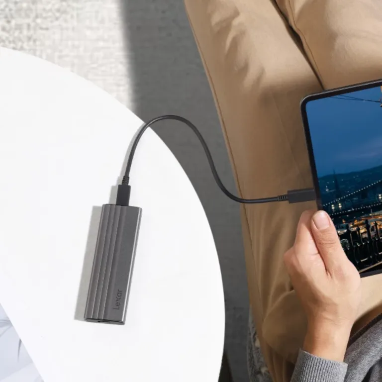 Box ổ cứng SSD Lexar E300 M.2 Nvme Enclosure hỗ trợ USB 3.2 Gen 2 | AKIA