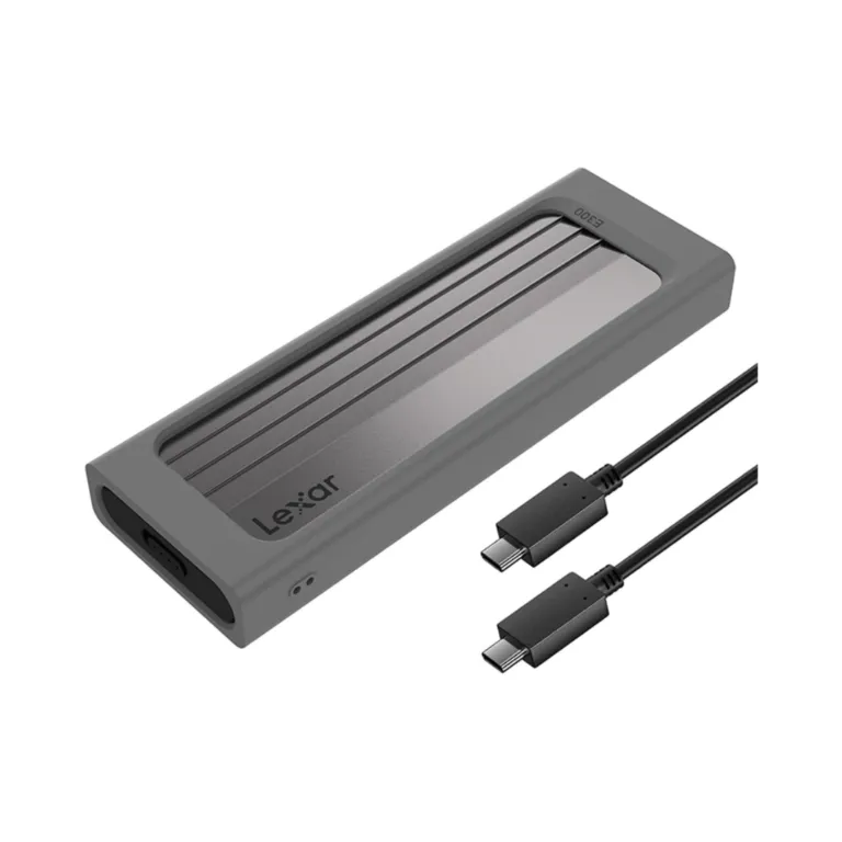 Box ổ cứng SSD Lexar E300 M.2 Nvme Enclosure hỗ trợ USB 3.2 Gen 2 | AKIA