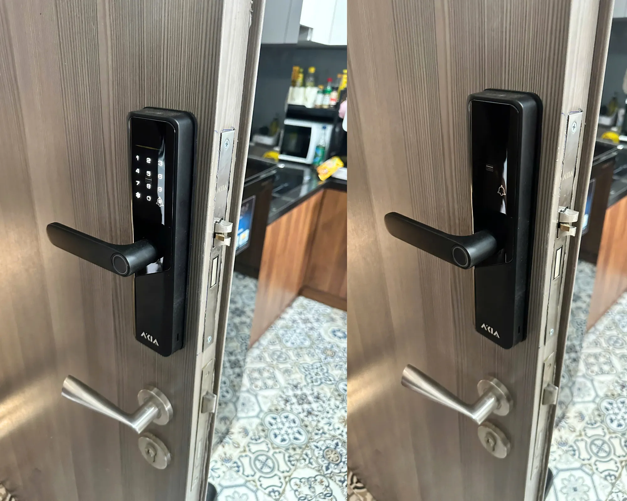 Khoá Vân Tay Thông Minh Cửa Gỗ Akia A1 29 Khóa Akia A1
