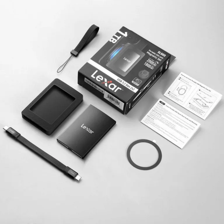 Ổ cứng di động Lexar SL500 Magnetic Set SSD 1TB | AKIA