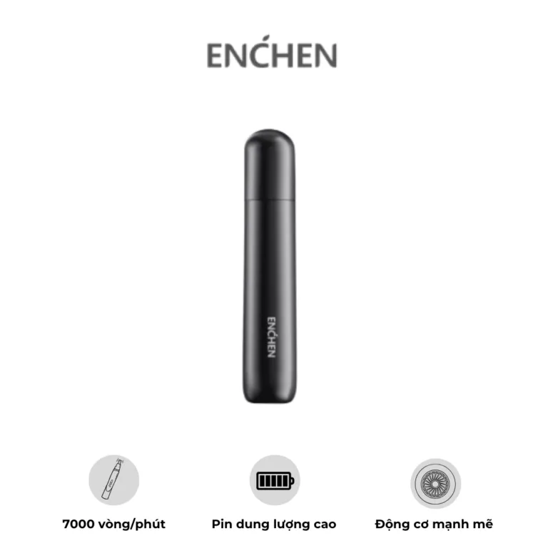 Máy cạo lông mũi Enchen EN005 – Lưỡi dao xoay 360° – Thiết kế nhỏ gọn | AKIA