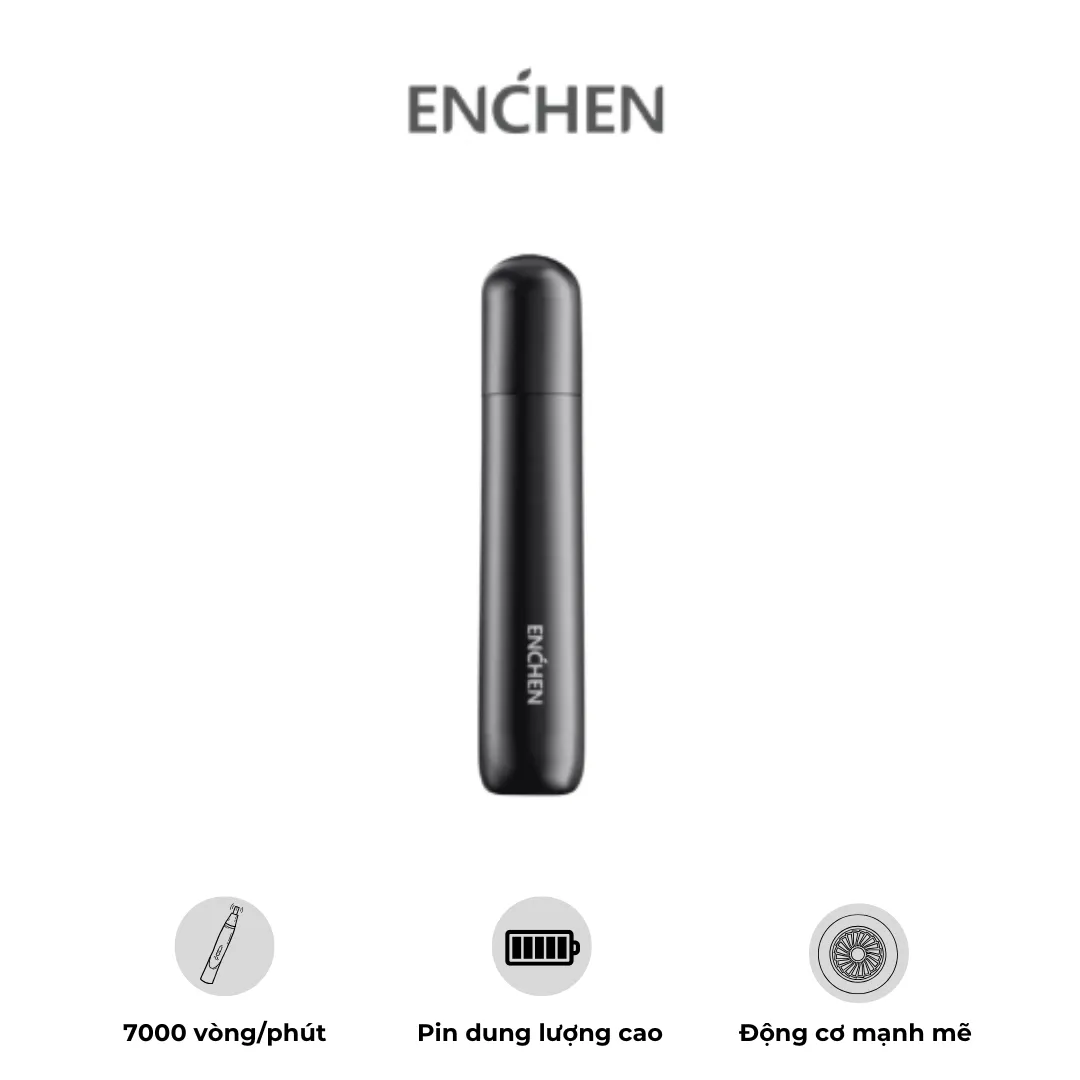 Máy cạo lông mũi Enchen EN005 – Lưỡi dao xoay 360° – Thiết kế nhỏ gọn | AKIA