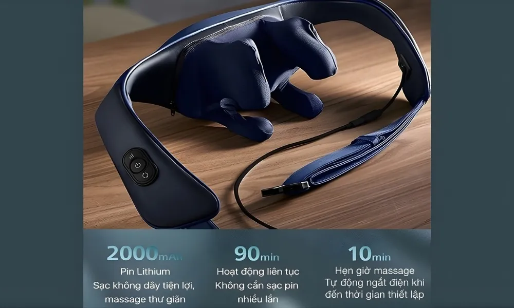 Máy Massage Cổ Vai Gáy Philips Ppm3522 - 6 Điểm Tiếp Xúc Massage 6 Máy Massage Cổ Vai Gáy Philips Ppm3522 – 6 Điểm Tiếp Xúc Massage - Akia Smart Home