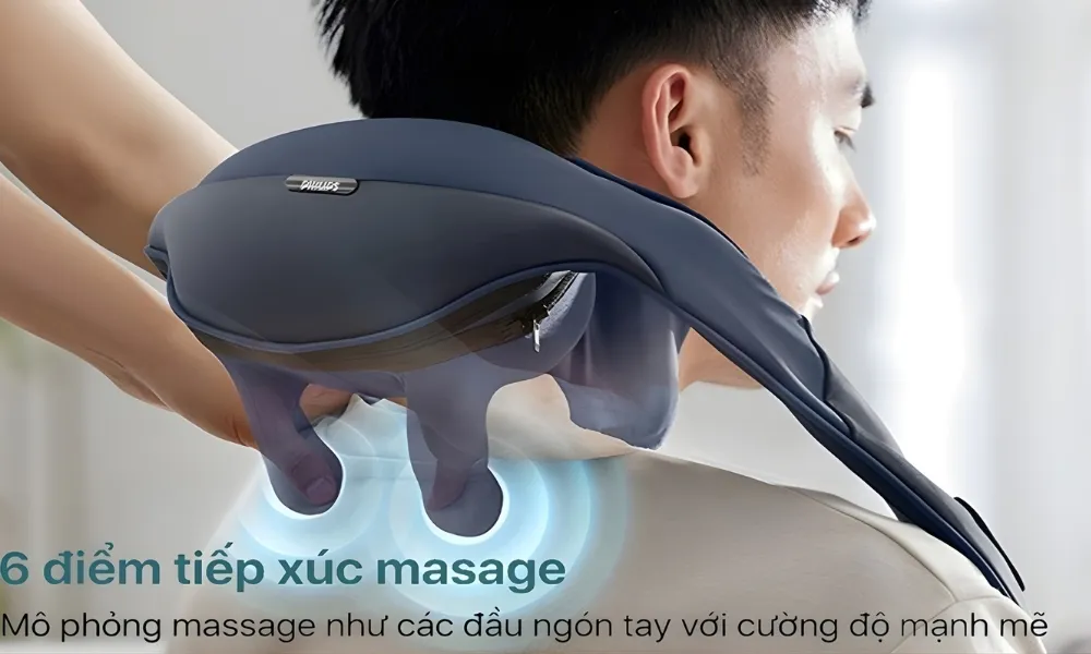 Máy Massage Cổ Vai Gáy Philips Ppm3522 - 6 Điểm Tiếp Xúc Massage 10 Máy Massage Cổ Vai Gáy Philips Ppm3522 – 6 Điểm Tiếp Xúc Massage - Akia Smart Home