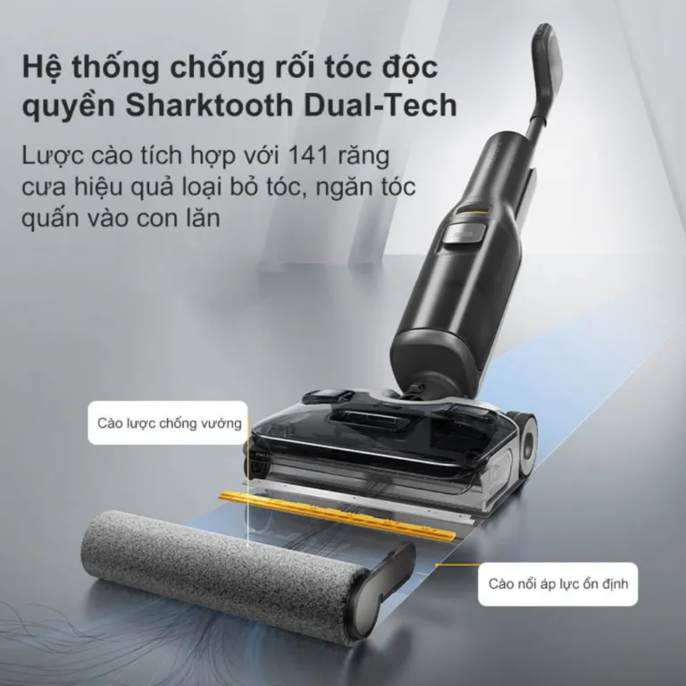 Máy lau nhà Roborock F25 ACE – Công nghệ JawScrapers™ – Tự làm sạch và sấy khô | AKIA