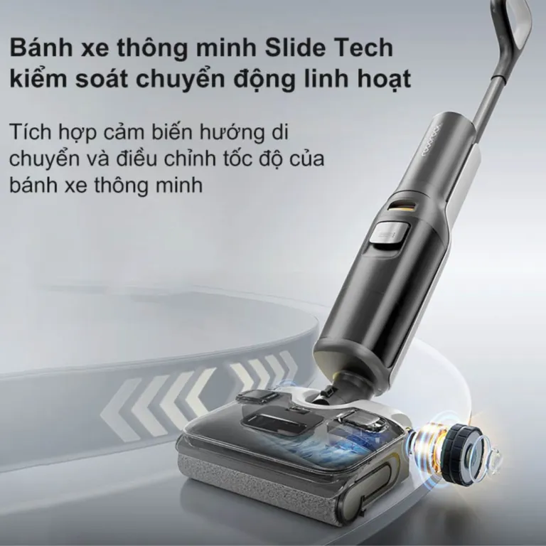 Máy lau nhà Roborock F25 ACE – Công nghệ JawScrapers™ – Tự làm sạch và sấy khô | AKIA