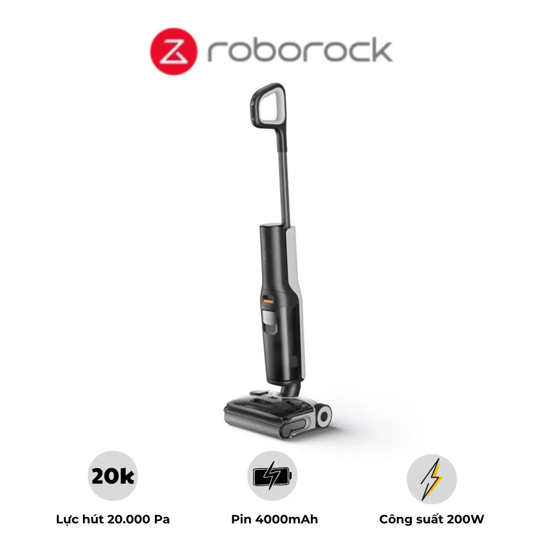 Máy lau nhà Roborock F25 ACE – Công nghệ JawScrapers™ – Tự làm sạch và sấy khô | AKIA