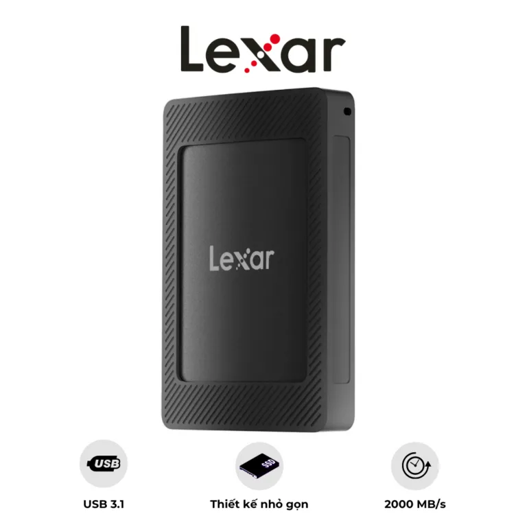 Ổ cứng di động Lexar SL500 Magnetic Set SSD 1TB | AKIA