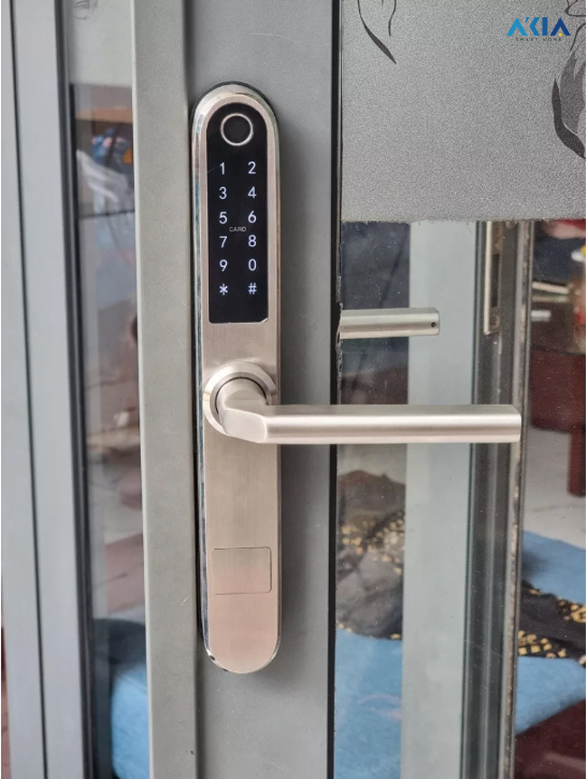 Khóa Thông Minh Cửa Nhôm Xingfa Akia Sl210