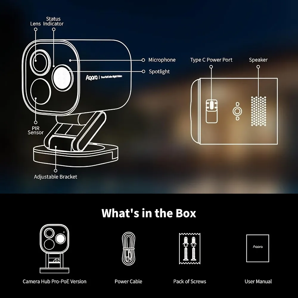 Camera Ngoài Trời Aqara Hub G5 Pro - Akia Smart Home