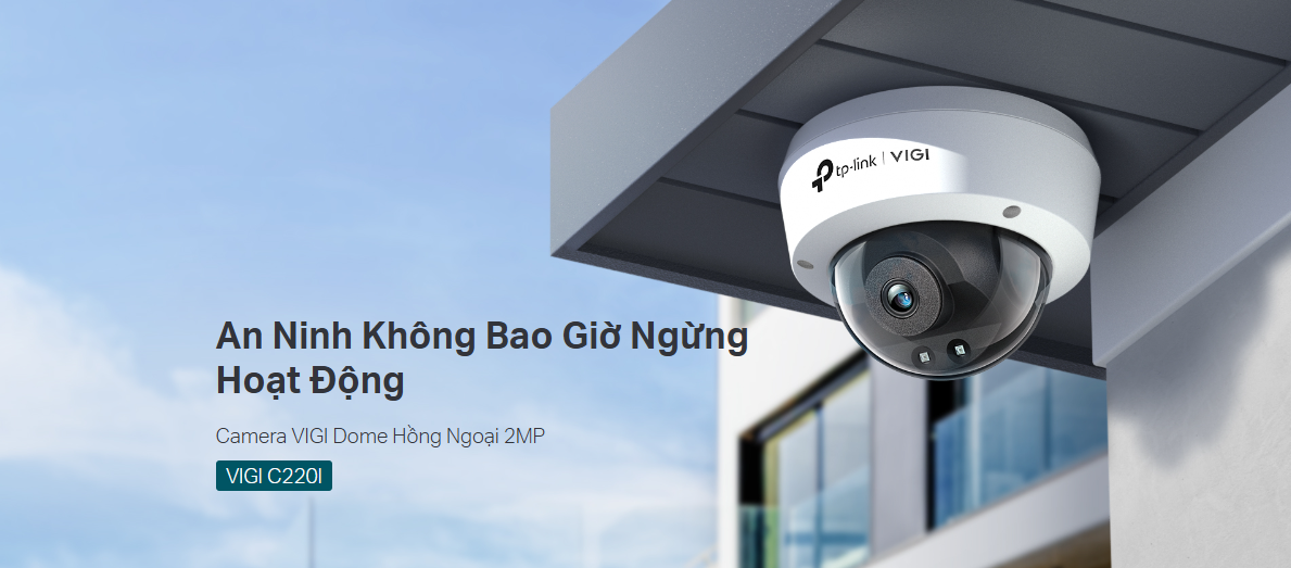 Camera Tp-Link Vigi C220I 2Mp - 4M Hồng Ngoại 8 Camera Tp-Link Vigi C220I 2Mp - 4M Hồng Ngoại