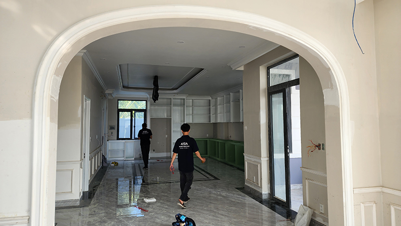 3+ Điều Cần Biết Khi Thi Công Điện Thông Minh Biệt Thự Cổ Điển 24 Đội Ngũ Akia Smart Home Thi Công Cảm Biến Cửa Cho Căn Biệt Thự Phong Cách Cổ Điển
