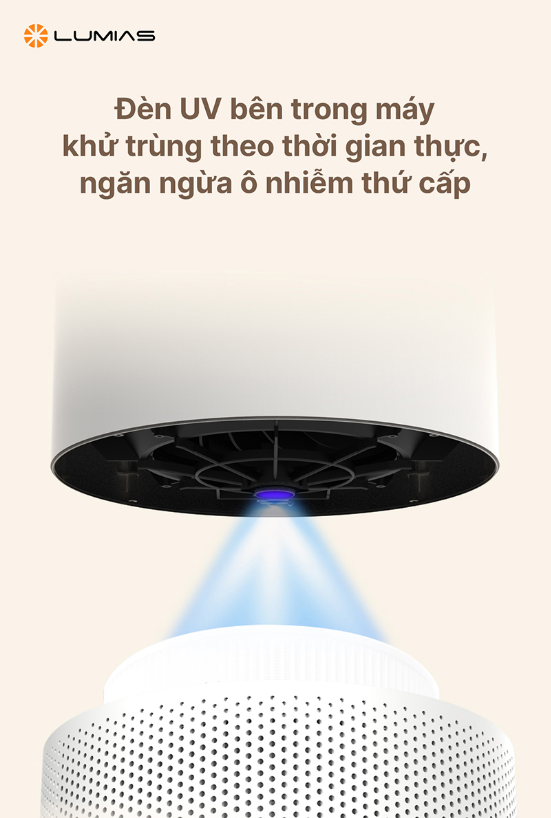 Máy Lọc Không Khí Lumias Bulma Pro - 45W 50M2 11 Máy Lọc Không Khí Lumias Bulma Pro - 45W 50M2
