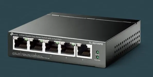 Switch 5 cổng Gigabit TP-LINK TL-SG105PE | AKIA