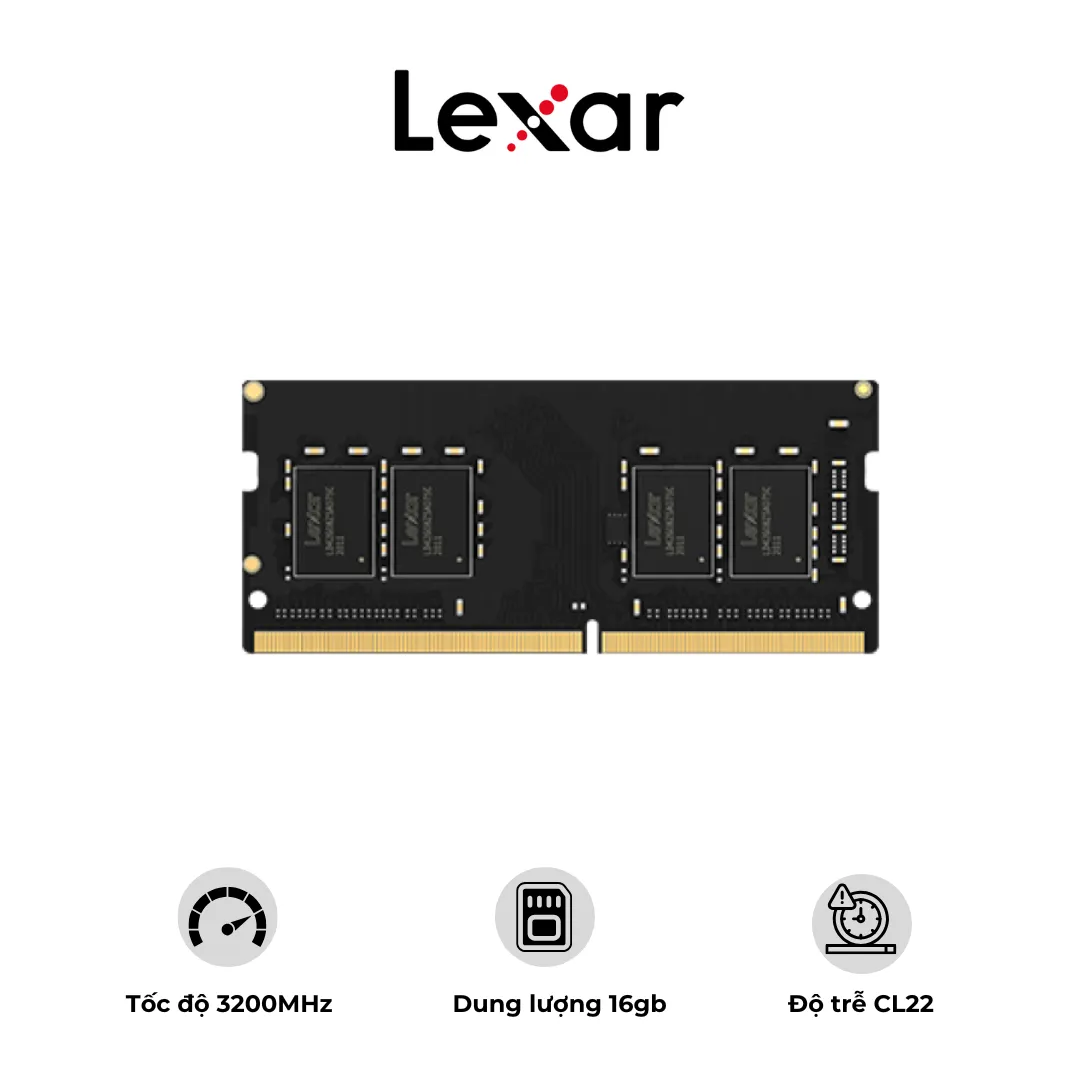Ram Laptop Lexar 16GB Bus 3200 DDR4 SO-DIMM | AKIA