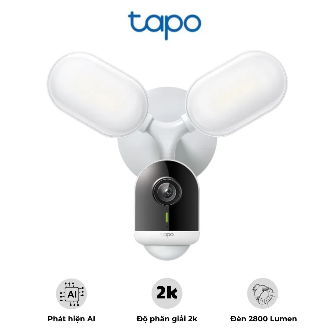 Camera Ngoài Trời TP – Link Tapo C720 – Đèn pha 2800 Lumens – Độ phân giải 2K QHD | AKIA