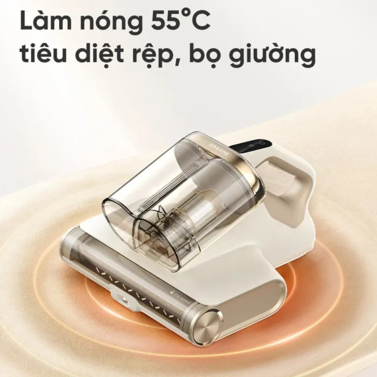 Máy hút bụi giường nệm Dreame D20 Pro – Công suất 520W – Lực hút 15.500 Pa | AKIA