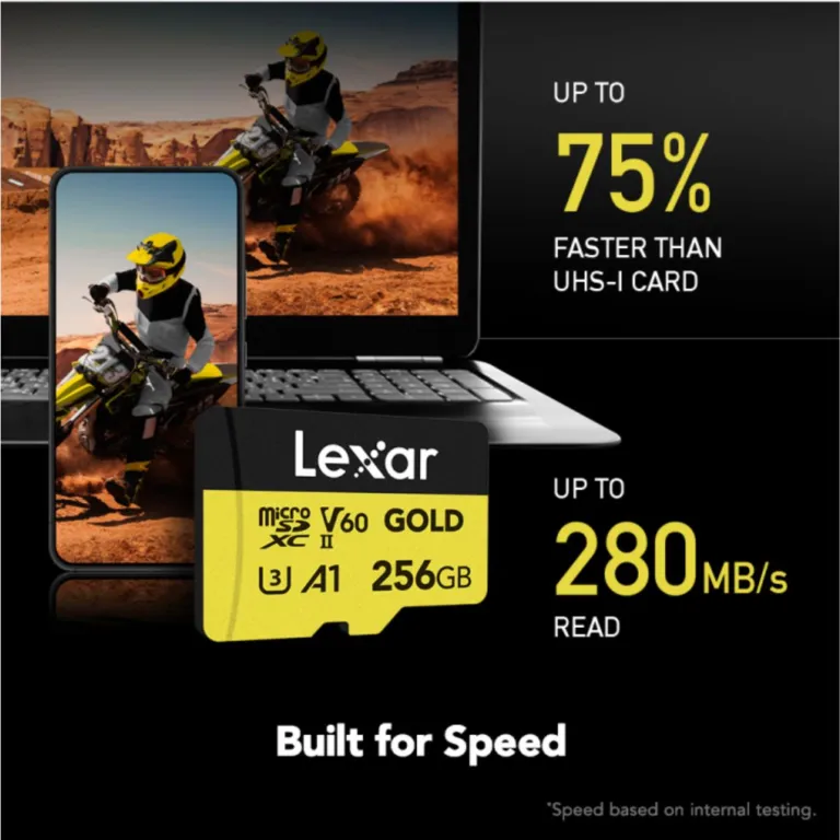 Thẻ nhớ Lexar Professional Gold microSDXC UHS-II | AKIA