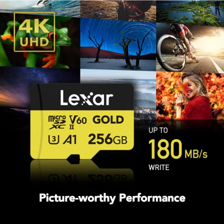 Thẻ nhớ Lexar Professional Gold microSDXC UHS-II | AKIA