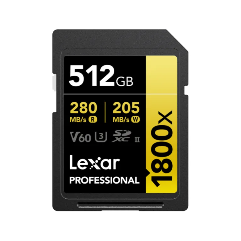 Thẻ nhớ Lexar SDXC Professional UHS-II 1800X U3 V60 – 512GB | AKIA