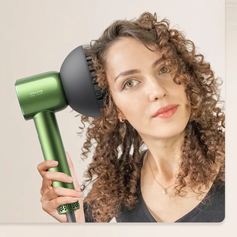Máy sấy tóc tốc độ cao Dreame Hair Glory Master – Công suất 1.600W, 2 tốc độ, 4 chế độ sấy, Công nghệ ion âm, 3 đầu sấy chuyên dụng | AKIA