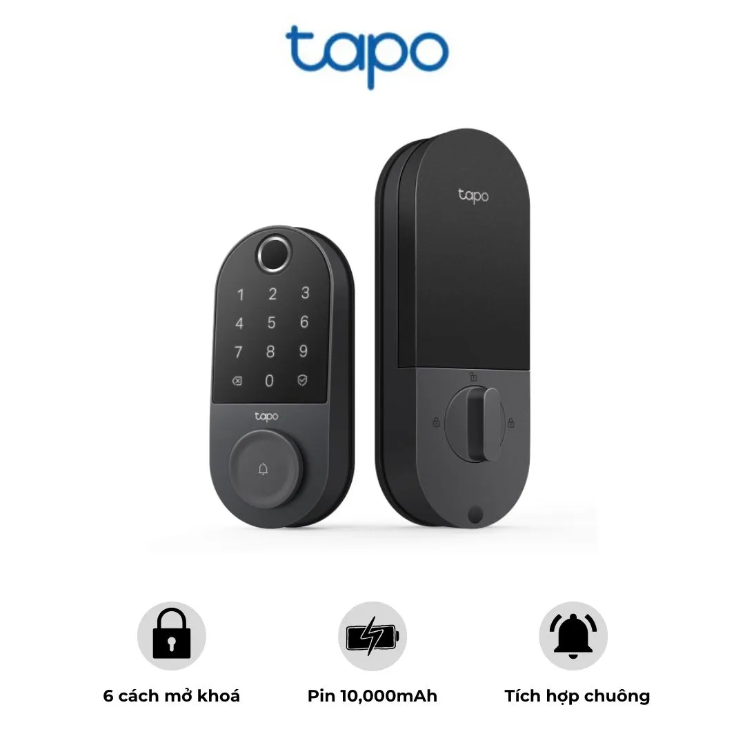 Khóa thông minh Aqara U300 – Hỗ trợ Thread và Matter, tích hợp Apple Home Key, cảm biến vân tay trên tay cầm | AKIA