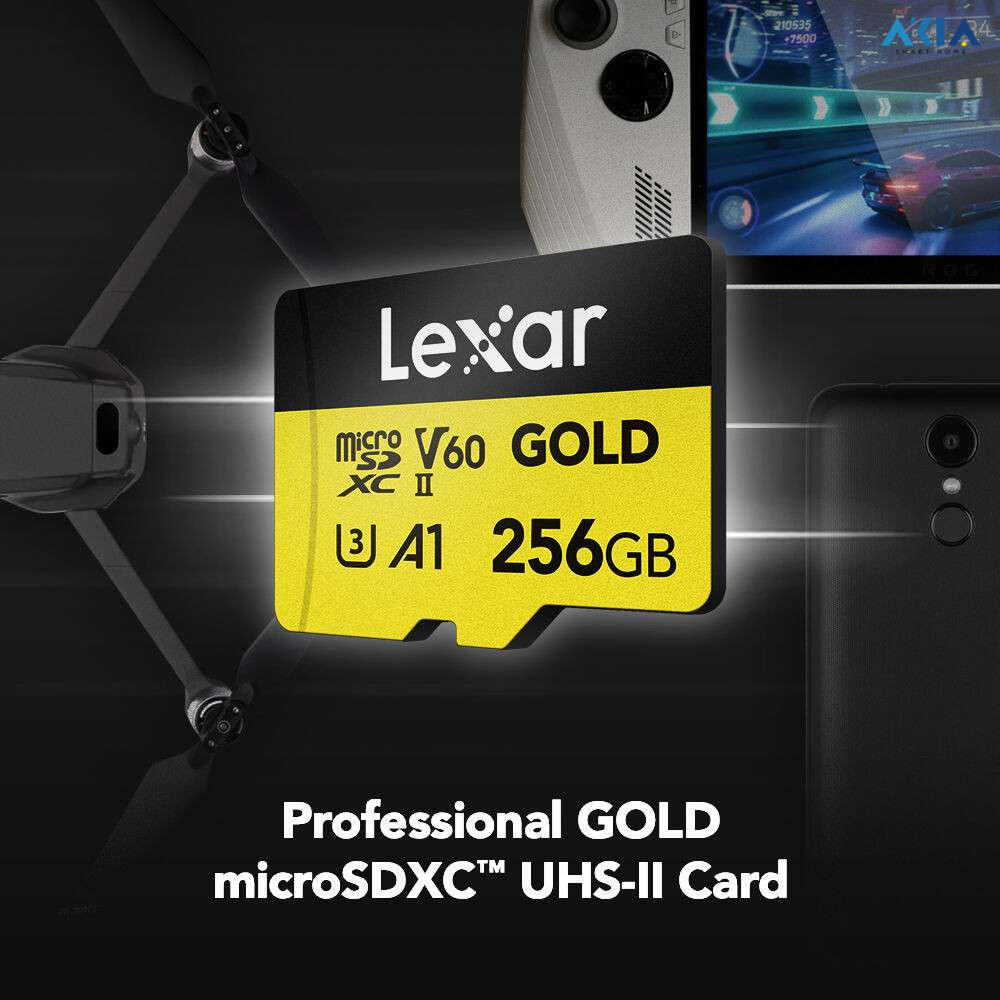 Thẻ Nhớ Lexar Professional Gold Microsdxc Uhs-Ii 27 Thẻ Nhớ Lexar Professional Gold Microsdxc Uhs-Ii