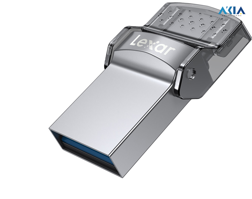 Usb Lexar Jumpdrive Dual Drive D35C 128Gb - Type-C/Type-A (Usb 3.0) 10 Usb Lexar Jumpdrive Dual Drive D35C 128Gb - Type-C/Type-A (Usb 3.0)