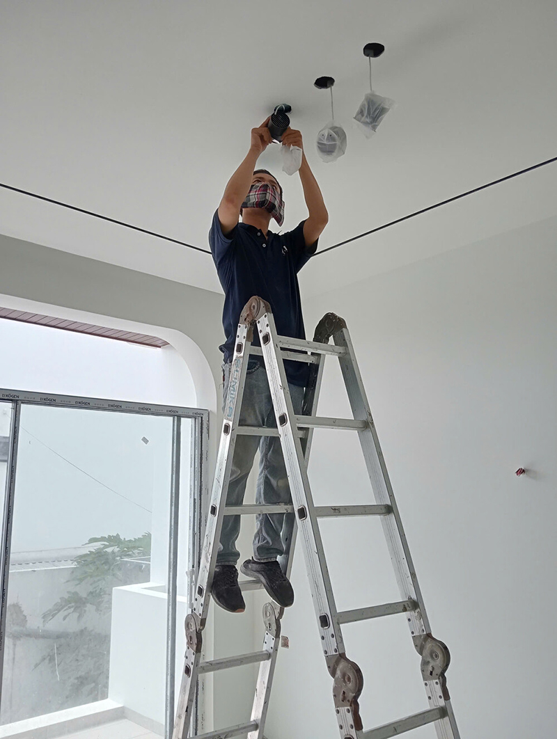 Công Trình Nhà Thông Minh Quan Thế Phú Tại Trảng Bom 7 Akia Đang Lắp Hệ Thống Điện Thông Minh Cho Công Trình Nhà Thông Minh Quan Thế Phú