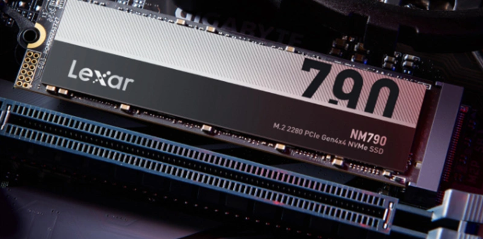Ổ Cứng Ssd Lexar Nm790 1Tb With Heatsink M.2 2280 Pcie Gen4X4 Nvme Ssd 8 Ổ Cứng Ssd Lexar Nm790 1Tb With Heatsink M.2 2280 Pcie Gen4X4 Nvme Ssd
