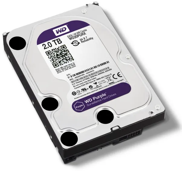 Ổ Cứng WD 2TB PURPLE WD23PURZ | AKIA