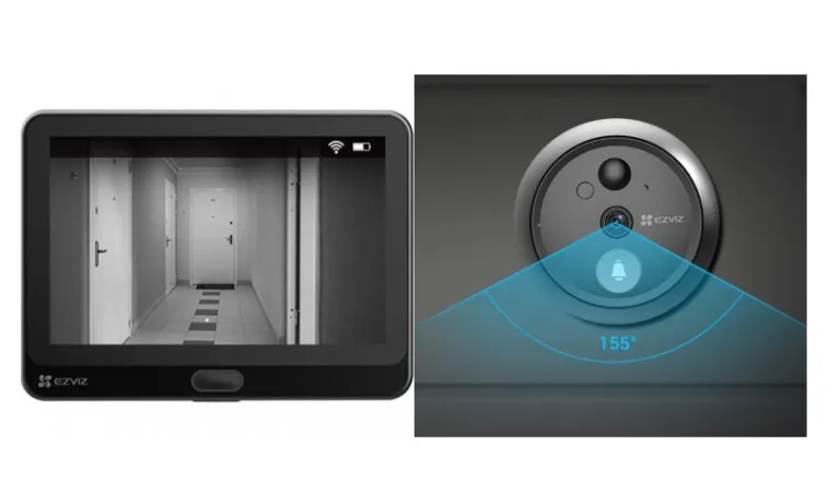 Chuông cửa có hình thông minh Ezviz HP4 1080P | AKIA
