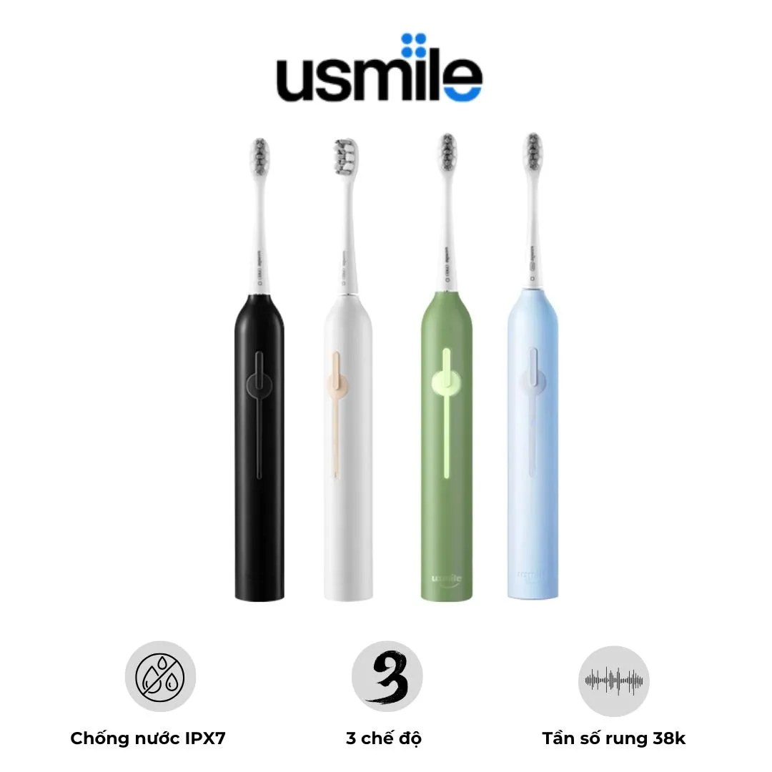Bàn chải điện sóng siêu âm Usmile P1 | AKIA
