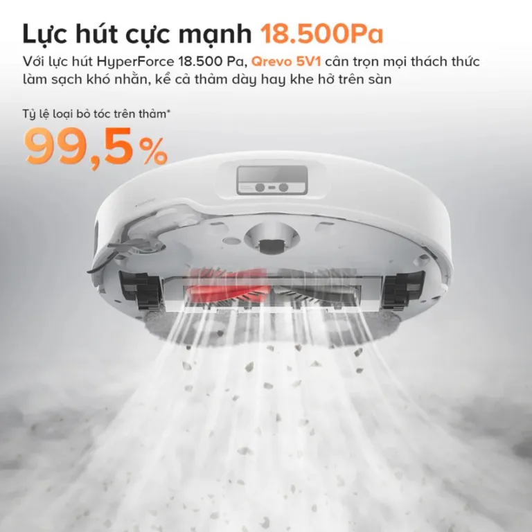 Robot hút bụi lau sàn Roborock Qrevo Edge 5V1 | AKIA