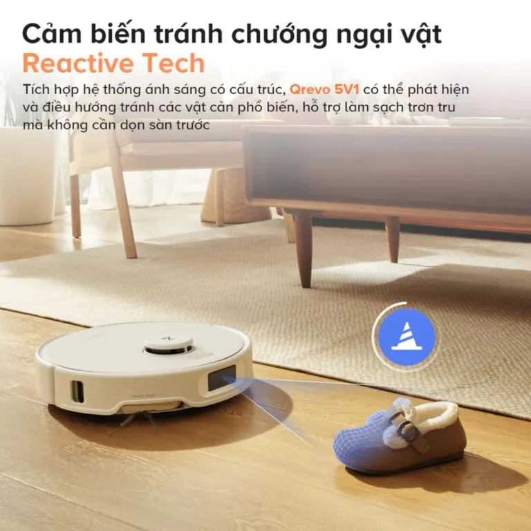 Robot hút bụi lau sàn Roborock Qrevo Edge 5V1 | AKIA