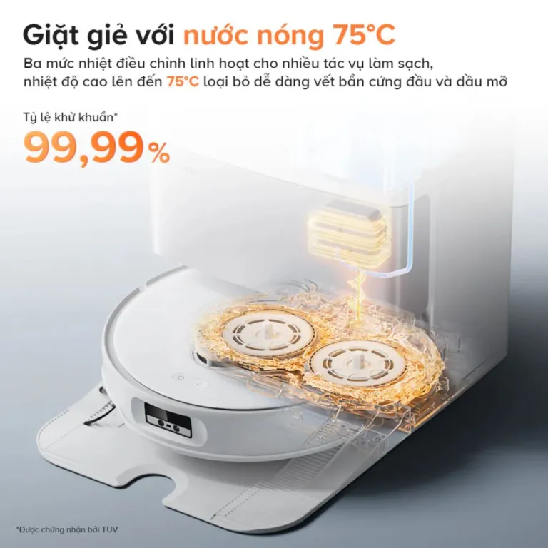 Robot hút bụi lau sàn Roborock Qrevo Edge 5V1 | AKIA