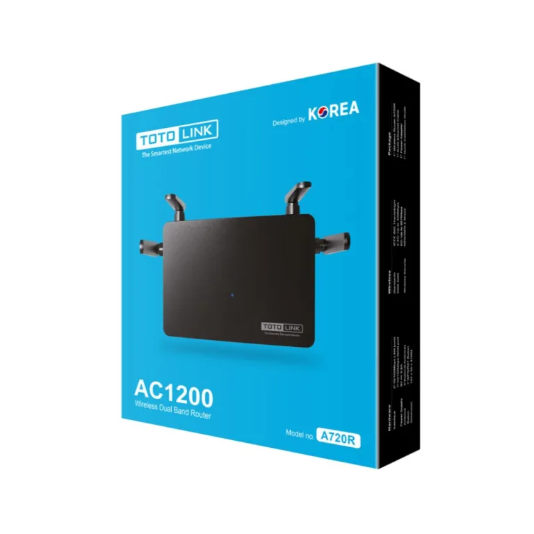 Router wifi Totolink A720R 4 ăngten | AKIA