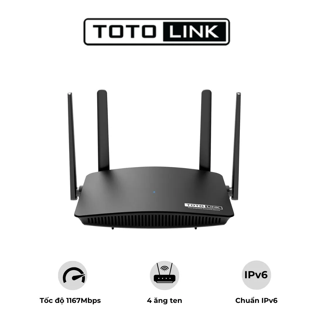 Router wifi Totolink A720R 4 ăngten | AKIA