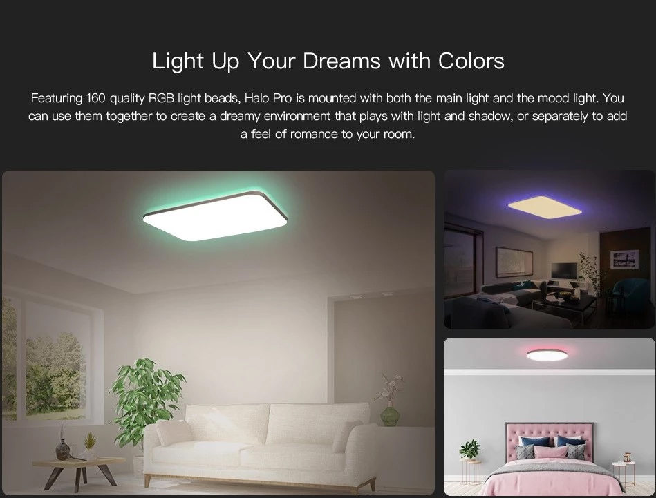 Đèn Ốp Trần Yeelight Halo 2 - Ra99 34 Đèn Ốp Trần Yeelight Halo 2 - Ra99