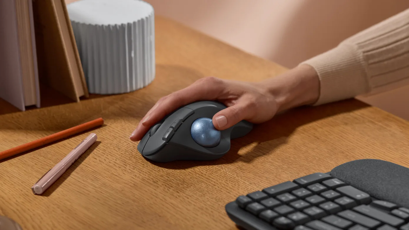Chuột Logitech Ergo M575S - Đen 10 Chuột Logitech Ergo M575S - Đen