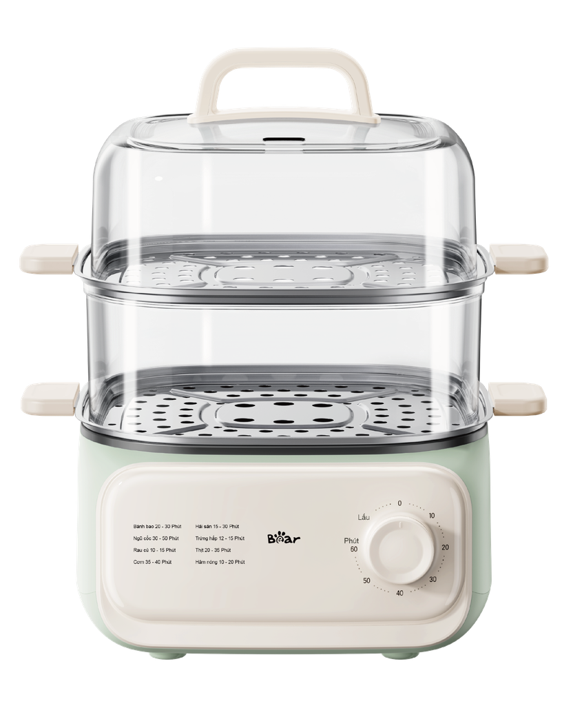 Nồi Hấp Đa Năng Bear EFS – 4H30D – 4 Tầng – 30L – Công Suất 1500W | AKIA