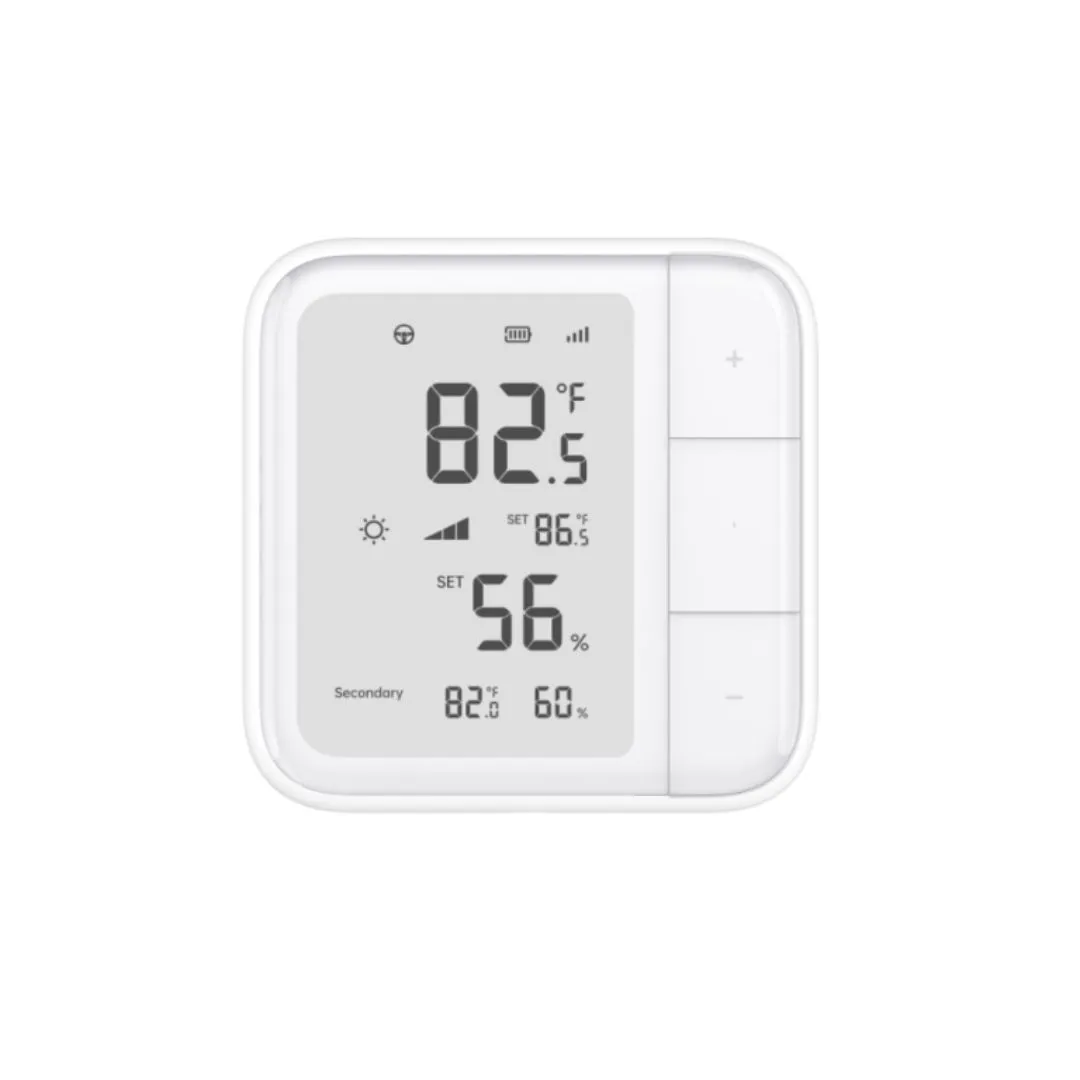 Cảm biến nhiệt độ và độ ẩm Aqara W100 – Màn hình hiển thị tích hợp – Giám sát môi trường chính xác | AKIA