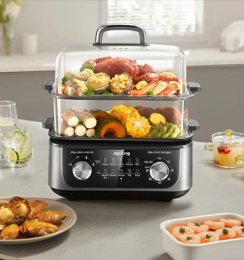 Nồi Lẩu Hấp Điện Đa Năng Joyoung Jfs-556 7 Joyoung Jfs-556