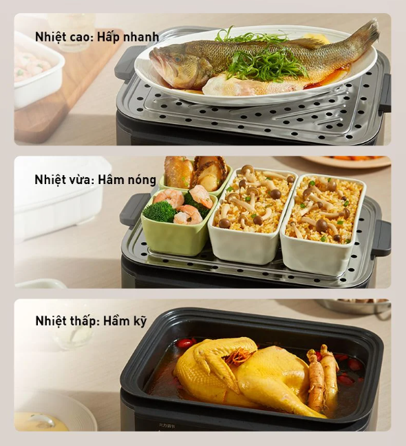 Nồi Lẩu Hấp Điện Đa Năng Joyoung Jfs-556 9 Joyoung 556