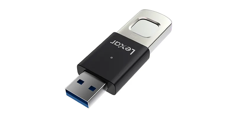 USB 3.2 Lexar JumpDrive Fingerprint F35 Pro 128GB 400MB/s LJDF35P128G-RNBNG | AKIA