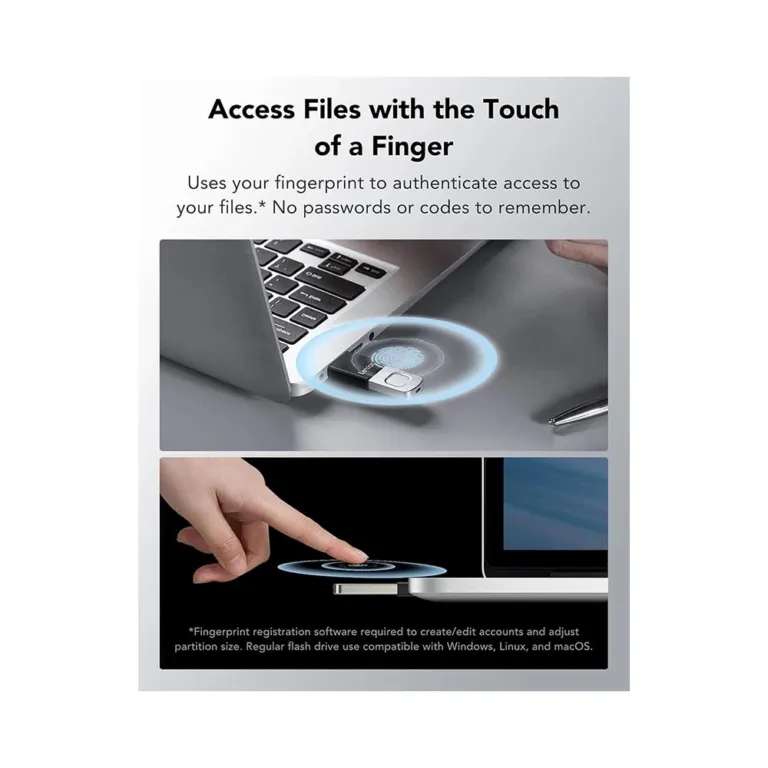 USB 3.2 Lexar JumpDrive Fingerprint F35 Pro 128GB 400MB/s LJDF35P128G-RNBNG | AKIA