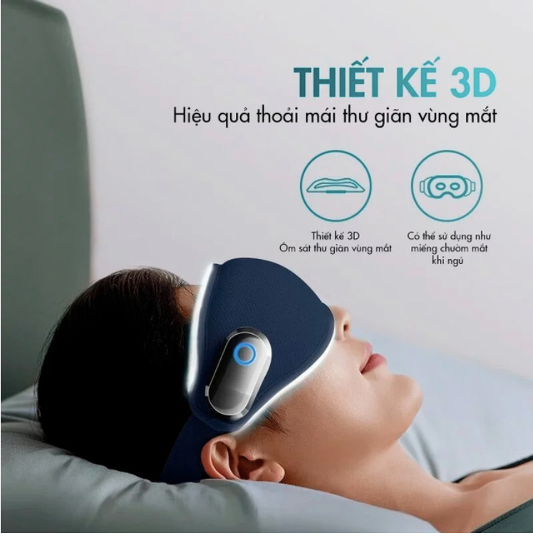 Máy Massage Mắt Phillips Ppm2301 - Tính Năng Chườm Nóng Lạnh Thông Minh 12 Máy Massage Mắt Philips Ppm2301