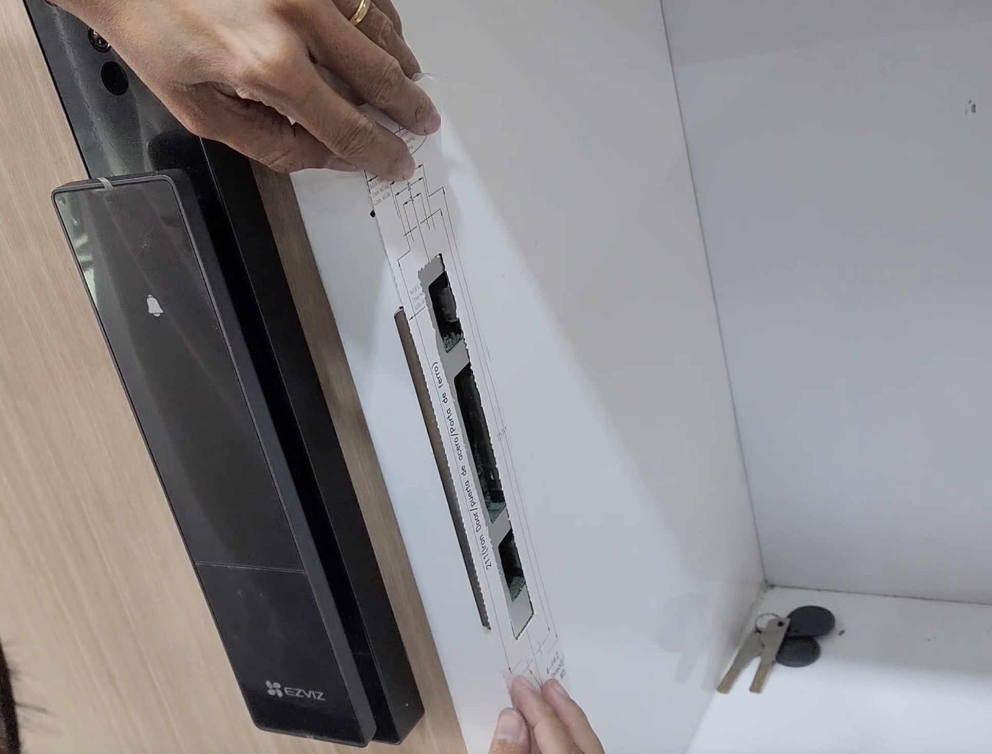 7 Bước Lắp Đặt Khoá Ezviz Dl05 Tại Nhà 13 Bước 5: Lắp Đặt Khoá Ezviz Dl05 Tại Nhà